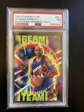 Charles Barkley 1995 Stadium Club Beam Team Members Only PSA 7 Low/rare Pop. picture