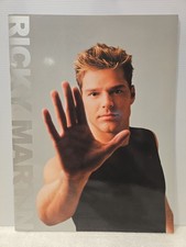 Vintage Ricky Martin Livin La Vida Loca World Tour Program - Excellent Condition picture