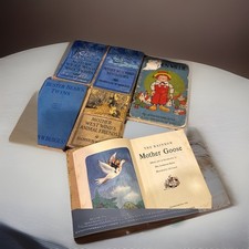 Vintage Children’s Book Lot (6) – Burgess Gruelle Mother Goose  Nature Antique picture