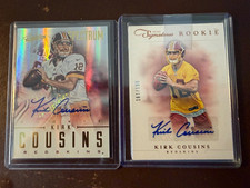 Kirk Cousins 2012 Panini Prime 161/199 and 2012 Pamini Absolute Football 85/299 picture
