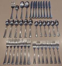 38 PC. Oneida USA Stainless Flatware picture