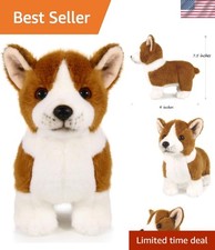 Adorable Corgi Dog Plush Stuffed Toy - 9 Inches of Cuddly Softness picture