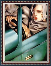 Hand Painted Oil Painting art Tamara de Lempicka Reproduction woman On Canvas picture