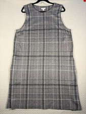 NWT J. Jill Ponte Plaid Sleeveless Shift Dress XL - Academia - Plus Size picture