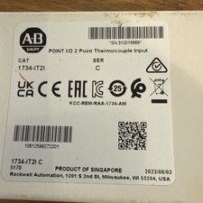 Allen-Bradley 1734-IT2I POINT I/O Analog PLC Thermocouple Input Module picture