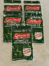 NEW COLEMAN STRING TIE MANTLES  #21 SOCK STYLE - 21A102 - 5 pks of 2 picture