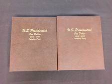 2007-2016 P-D & S COMPLETE PRESIDENTIAL SET 119 COINS 2 DANSCO ALBUMS picture
