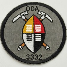 3rd SFG ODA 3332 Special Forces Green Beret Mountain Patch picture