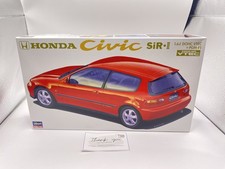 Hasegawa 1/24 Scale Honda Civic SiR II Plastic Model Kit CD-6 picture