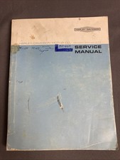 Vintage Original 1959-1970 Harley Davidson Service Manual Book Servi-Car GA GE G picture