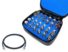 Gizwiz RF Coax Universal Adapter Kit 30pcs Test Cable N TNC SMA BNC UHF Mini-UHF picture