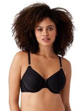 NWT Wacoal Simply Done T-Shirt Bra Black 36DD New 853393 picture