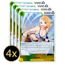 4x Nami OP15-EB04 One Piece Foil Playset NM #OP15-108 picture