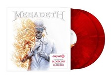 Megadeth Self Titled Limited Blood Red Color Vinyl 2LP + Bloodlust Track Target picture