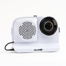 BallerCam AI Auto-Tracking Sports Filming System, 180° iPhone 13 Pro, White picture