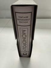 Monopoly Vintage Bookshelf Edition Book Board Game Complete picture