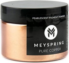 MEYSPRING Pure Copper Mica Powder for Epoxy - Resin Color Pigment - Resin Dye  picture