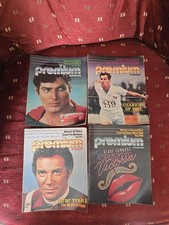 Premium Channels Guide Mini Magazine Movies TV 1983 4 Lot Superman Star Trek picture
