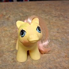 Vintage G1 1987 My Little Pony Newborn Milkweed MLP Figure picture