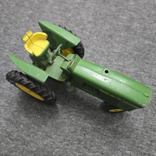 Vtg 1960s John Deere Toy 3020 Tractor by Ertl Cast Metal Wheels picture