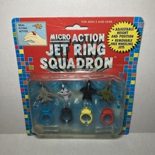 Vintage Micro Action Jet Ring Squadron NIP picture