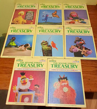 Sesame Street The Sesame Street Treasury Softcover Illustrated Book Lot Ages 4-8 picture