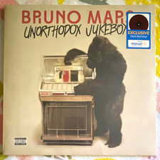 Bruno Mars- Unorthodox Jukebox 2012 Dark Red Colored Vinyl EU Sealed picture