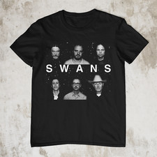 Rare Swans Band Member Short Sleeve Cotton Black All Size T-Shirt AG1209 picture