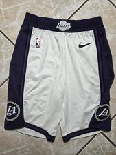 New Nike Los Angeles Lakers Authentic NBA Dri Fit ADV Game Shorts Size 34 Medium picture