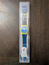 Pristine Collectable 1996 Atlanta Olympics Volunteers' Swatch Watch GJ109C picture