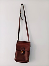 Vintage Coach F9C-9930 Murphy Mahogany Brown Leather Crossbody Shoulder Bag picture