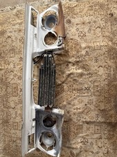 Vintage OEM Front Header Panel Grill Headlamp Bucket w/ Oil Cooler Horns picture