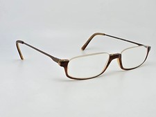 Stetson 203 Zyloware 031 Brown Semi-Rimless Eyeglasses Frame w/ Flexhinge 52mm picture