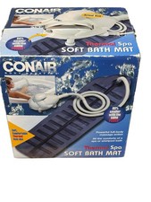 Vintage 2002 Conair MBTS2N Thermal Spa Soft Bath Mat Tub Bubble Massager NOS picture