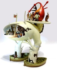 Hieronymus BOSCH Tree Man Garden Of Earthly Delights Resin Sculpture picture