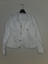Vtg Vintage Lee Westerner Jacket USA Denim Jacket Men’s Med-large Pearl Cat Eye picture