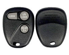 OEM Keyless Remote Key Fob 3 Button Rear2X Genuine GM ABO1502T 16245100-29 picture
