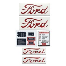 Mylar & Vinyl Decal Set Fits 1953-1954 Ford Tractor | Jubilee, NAA | D-NAA5354 picture