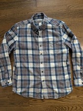 Mens L.L. Bean Flannel button up shirt-medium picture