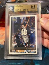 1997 Topps Tim Duncan BGS 9.5 Quad picture