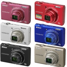 Nikon COOLPIX S6200 16.0MP Digital Camera 10x Optical Zoom with Accessories picture