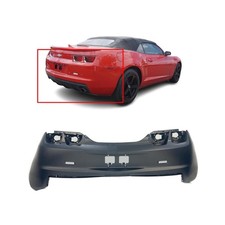Bumper Cover For 2010-2013 Chevrolet Camaro LS LT SS GM1100846 Rear Primed picture