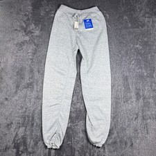 Vintage Tultex Sweatpants Small Gray Fleece Joggers Made in USA NWT Bradlees picture