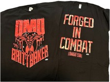 2 AEW shirt lot - Britt Baker Blackpool Combat Club Wrestling Moxley All Elite picture