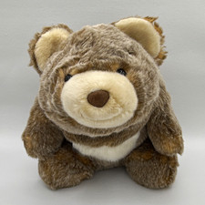 GUND Snuffles Brown Bear Plush Beanbag Stuffed Animal Vintage 319331 picture