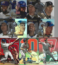 1999 FLEER FLAIR SHOWCASE ROW 1 & 2 SINGLES & RC'S***YOU PICK*** picture