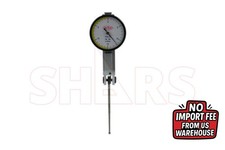 Shars 1.25” White Face Dial Test Indicator .030 0-15-0 .0005” 44mm Long Probe ] picture