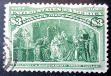 Buffalo Stamps   Scott 243 Columbus Expo XF CV  1750 as an XF G2U picture