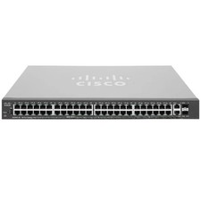 Cisco SG250X-48P-K9 48-Port Gigabit PoE Smart Switch 10G Uplinks picture