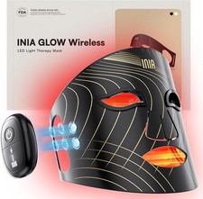 INIA Red Light Therapy Mask for Face, Glow Wireless LED Face Mask Light Therapy  picture